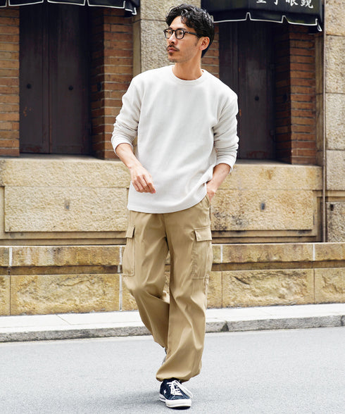 ワイドカーゴイージーパンツ