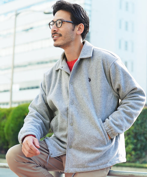 US.POLO ASSN.(ユーエスポロアッスン)フリースコーチジャケット