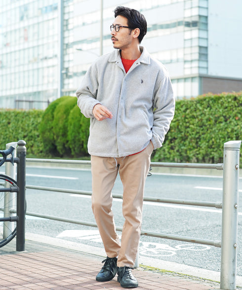 US.POLO ASSN.(ユーエスポロアッスン)フリースコーチジャケット