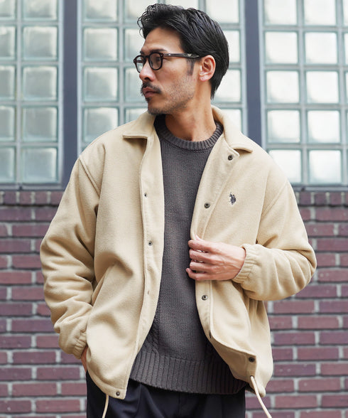 US.POLO ASSN.(ユーエスポロアッスン)フリースコーチジャケット