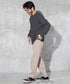 チャコールグレー MODEL : GO 180cm 66kg