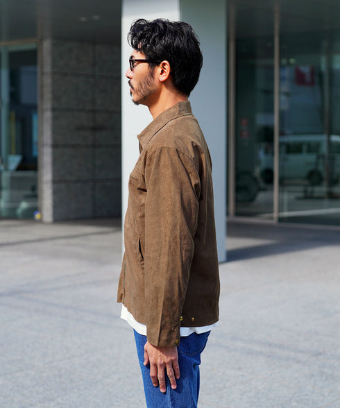 ダスティーベージュ MODEL : GO 180cm 66kg