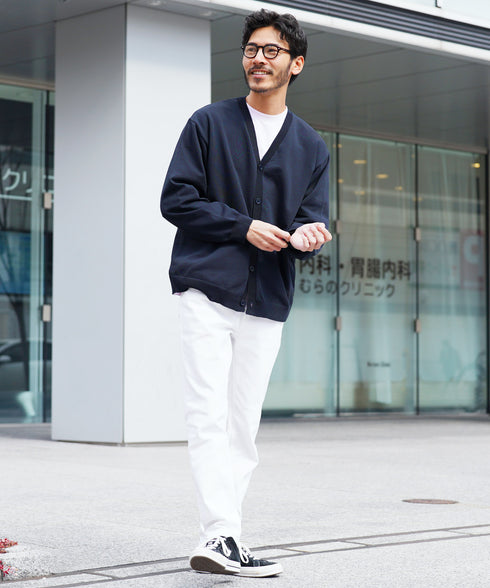 ネイビー MODEL : GO 180cm 66kg