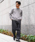 ライトグレー MODEL : GO 180cm 66kg Lsize