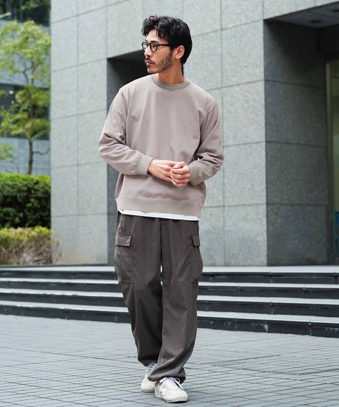 モカグレー MODEL : GO 180cm 66kg Lsize