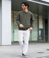 チャコールグレー MODEL : GO 180cm 66kg Lsize