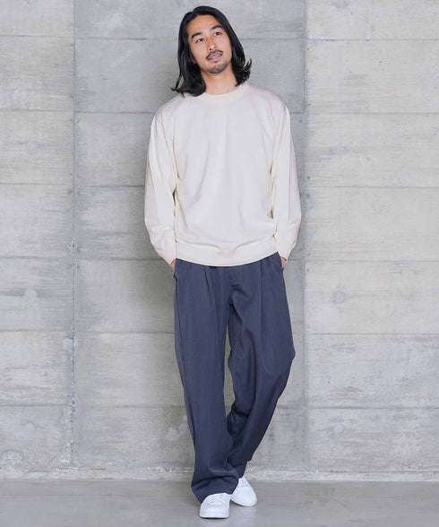 オフホワイト MODEL : KAI 181cm 68kg Lsize