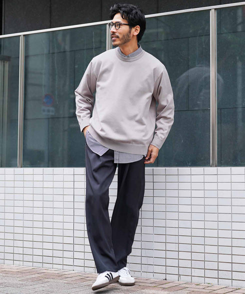 グレージュ MODEL : GO 180cm 66kg Lsize