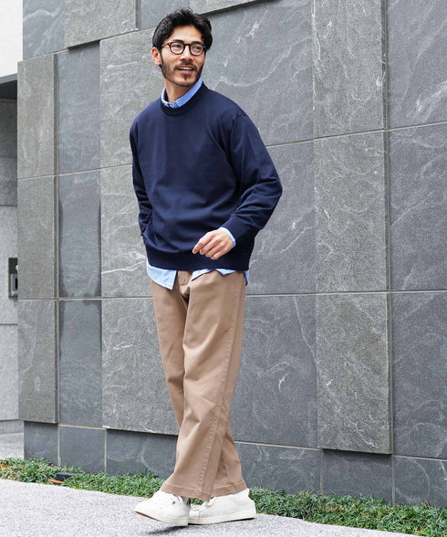 ネイビー MODEL : GO 180cm 66kg Lsize