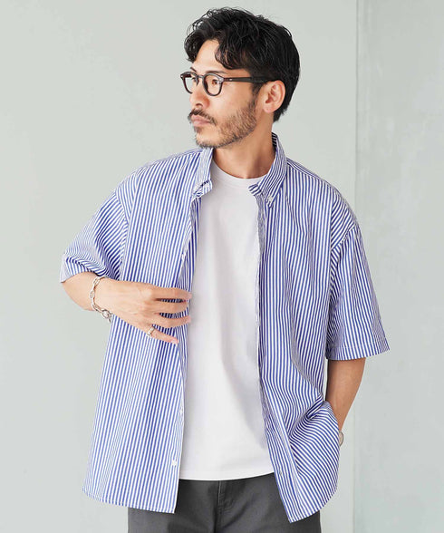 ブルー×ホワイト MODEL : GO 180cm 66kg Lsize