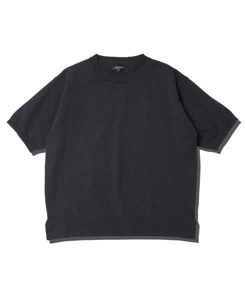 5分袖クルーネックニットTシャツ