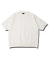 5分袖クルーネックニットTシャツ