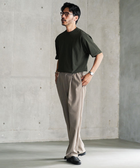 タックインスタイルクルーネックT