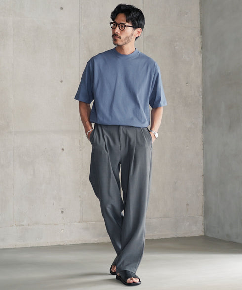 タックインスタイルクルーネックT