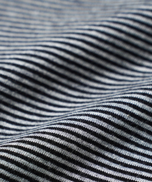 ミジンボーダークルーネックT