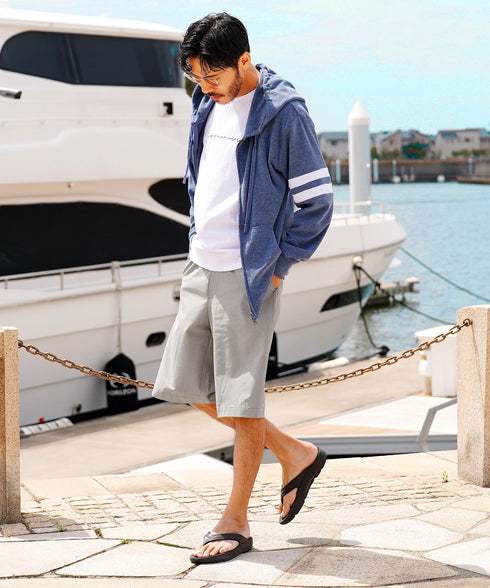 グレー MODEL : GO 180cm 66kg Lsize