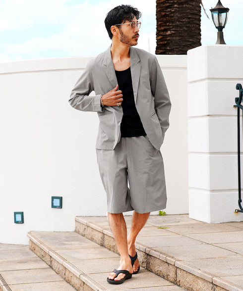 グレー MODEL : GO 180cm 66kg Lsize