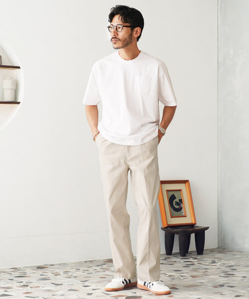 ベージュ MODEL : GO 180cm 66kg Lsize