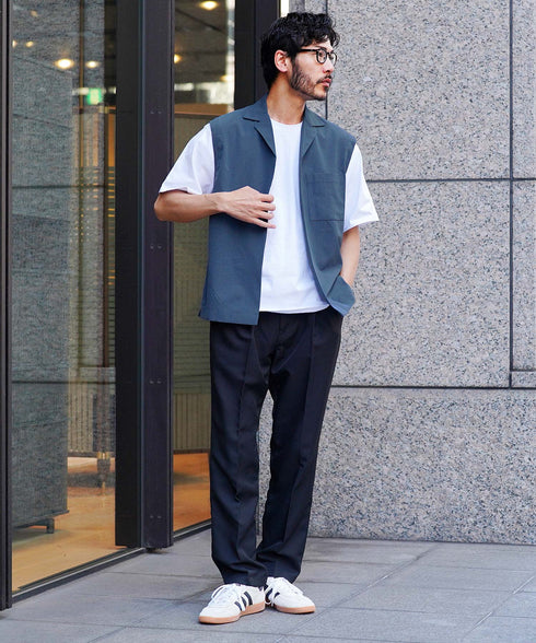 ネイビー MODEL : GO 180cm 66kg Lsize