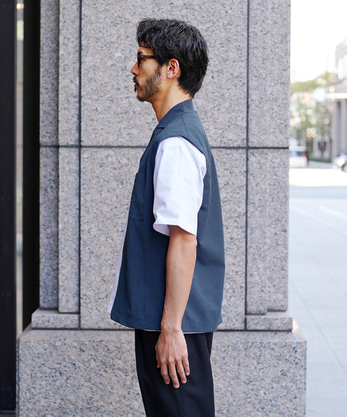 ネイビー MODEL : GO 180cm 66kg Lsize