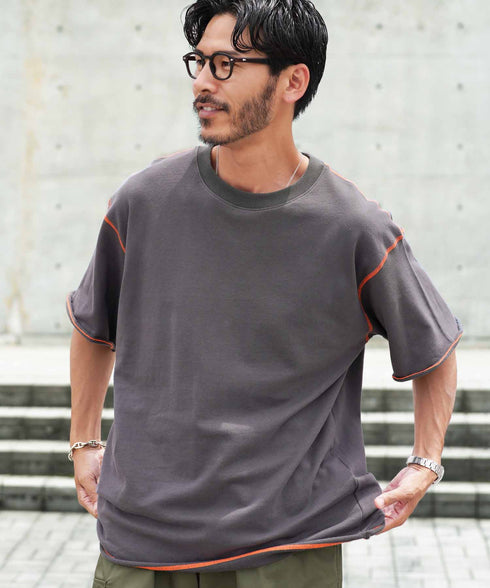 チャコールグレー MODEL : GO 180cm 66kg Lsize