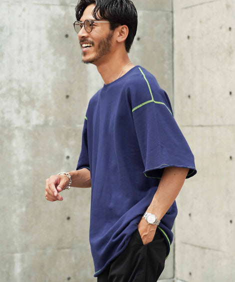 ネイビー MODEL : GO 180cm 66kg Lsize