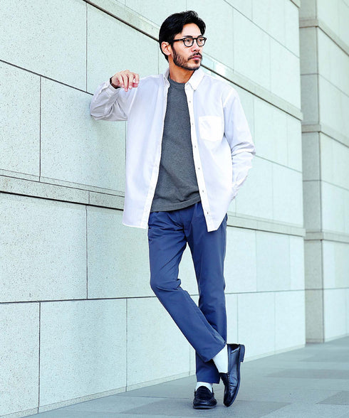 ホワイト MODEL : GO 180cm 66kg Lsize