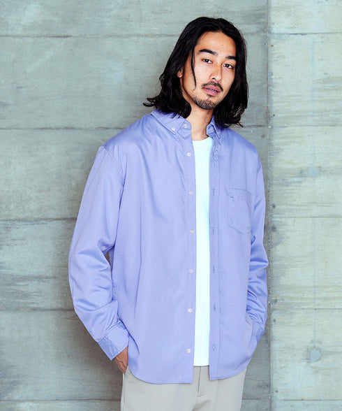 サックスブルー MODEL : KAI 181cm 68kg Lsize