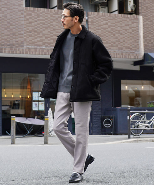 ライトグレー MODEL : GO 180cm 66kg Lsize