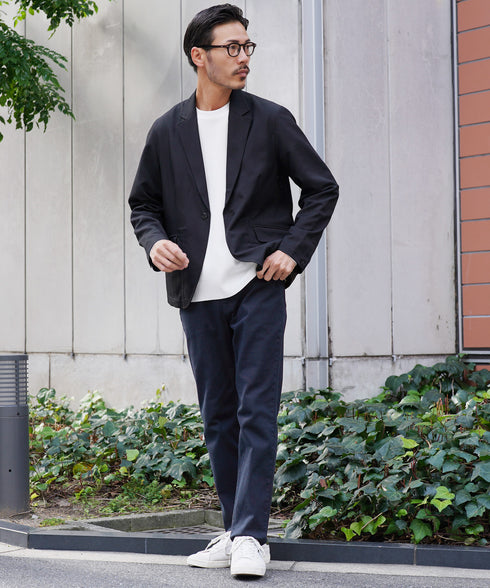 ネイビー MODEL : GO 180cm 66kg Lsize