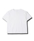 【接触冷感&UV】プレーティングキーネック半袖Tシャツ
