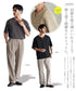 【接触冷感&UV】プレーティングキーネック半袖Tシャツ