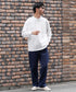ホワイト MODEL : GO 180cm 66kg Lsize