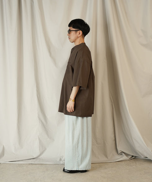 H163 / 着用サイズ: M*ブラウン ボトムス:213778