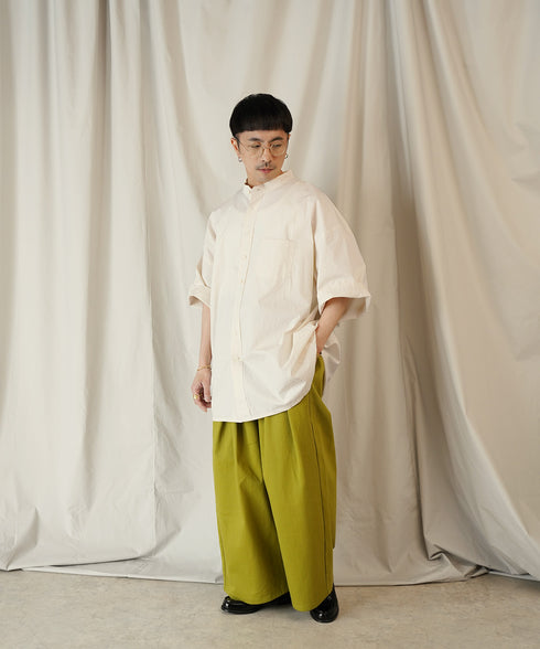 H163 / 着用サイズ: M*オフホワイト ボトムス:217634