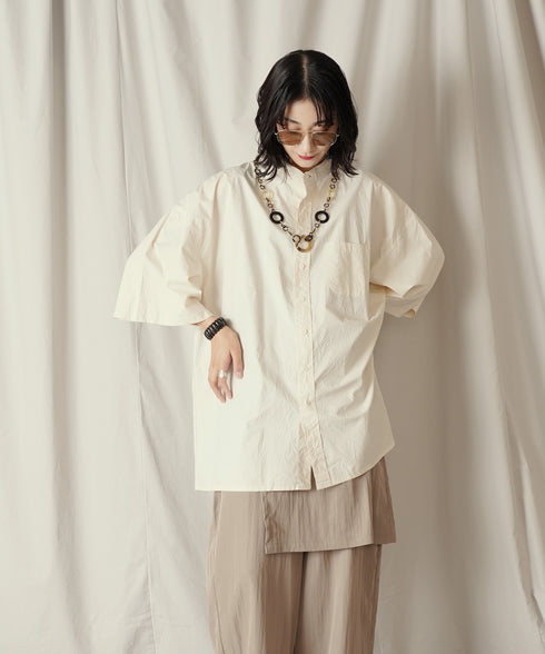 H169 / 着用サイズ: M*オフホワイト ボトムス:217636