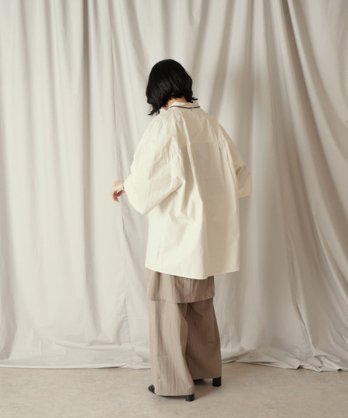 H169 / 着用サイズ: M*オフホワイト ボトムス:217636