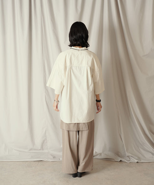 H169 / 着用サイズ: M*オフホワイト ボトムス:217636