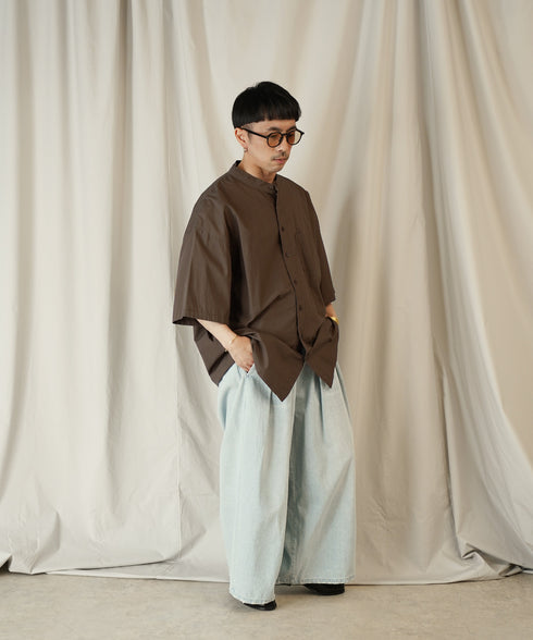 H163 / 着用サイズ:M ブラウン 着用ボトムス:213778