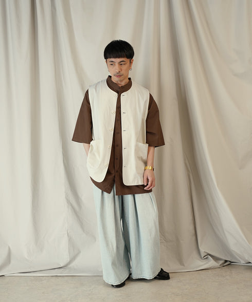 H163 / 着用サイズ:M オートミール 着用トップス:218008 着用ボトムス:213778