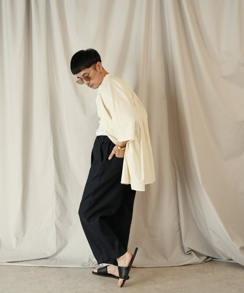 H163 / 着用サイズ: M*スミクロ トップス:218008