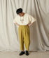 H163 / 着用サイズ: M*マスタード トップス:217646