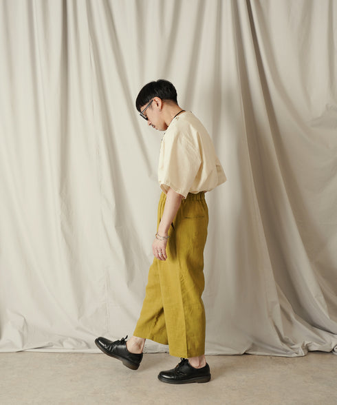 H163 / 着用サイズ: M*マスタード トップス:217646