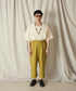 H163 / 着用サイズ: M*マスタード トップス:217646