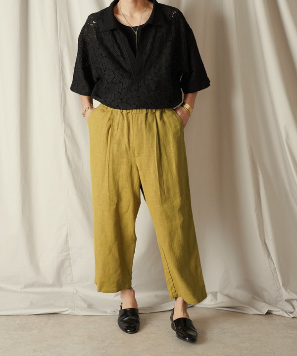 H178 / 着用サイズ: M*マスタード トップス:218014