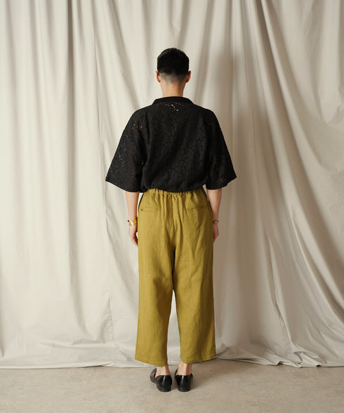 H178 / 着用サイズ: M*マスタード トップス:218014