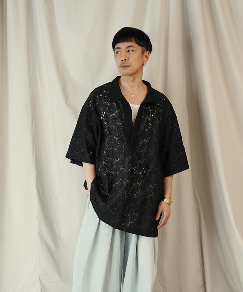 コードラッセルレース スキッパーポロシャツ