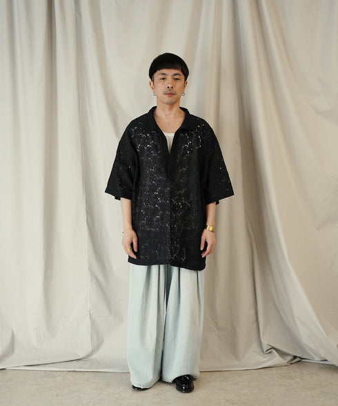 コードラッセルレース スキッパーポロシャツ