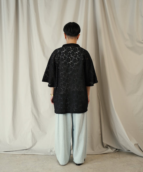 コードラッセルレース スキッパーポロシャツ