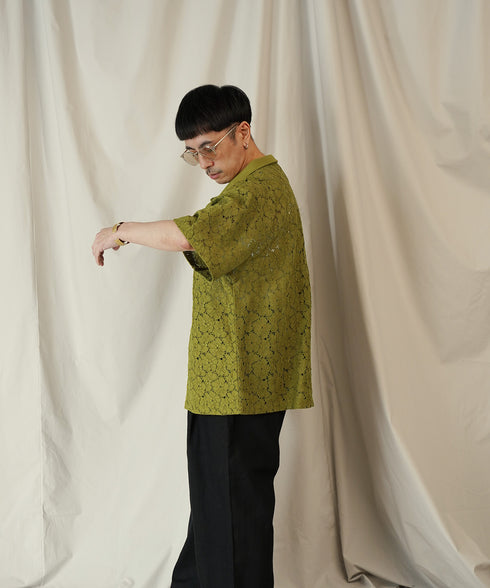 コードラッセルレース スキッパーポロシャツ